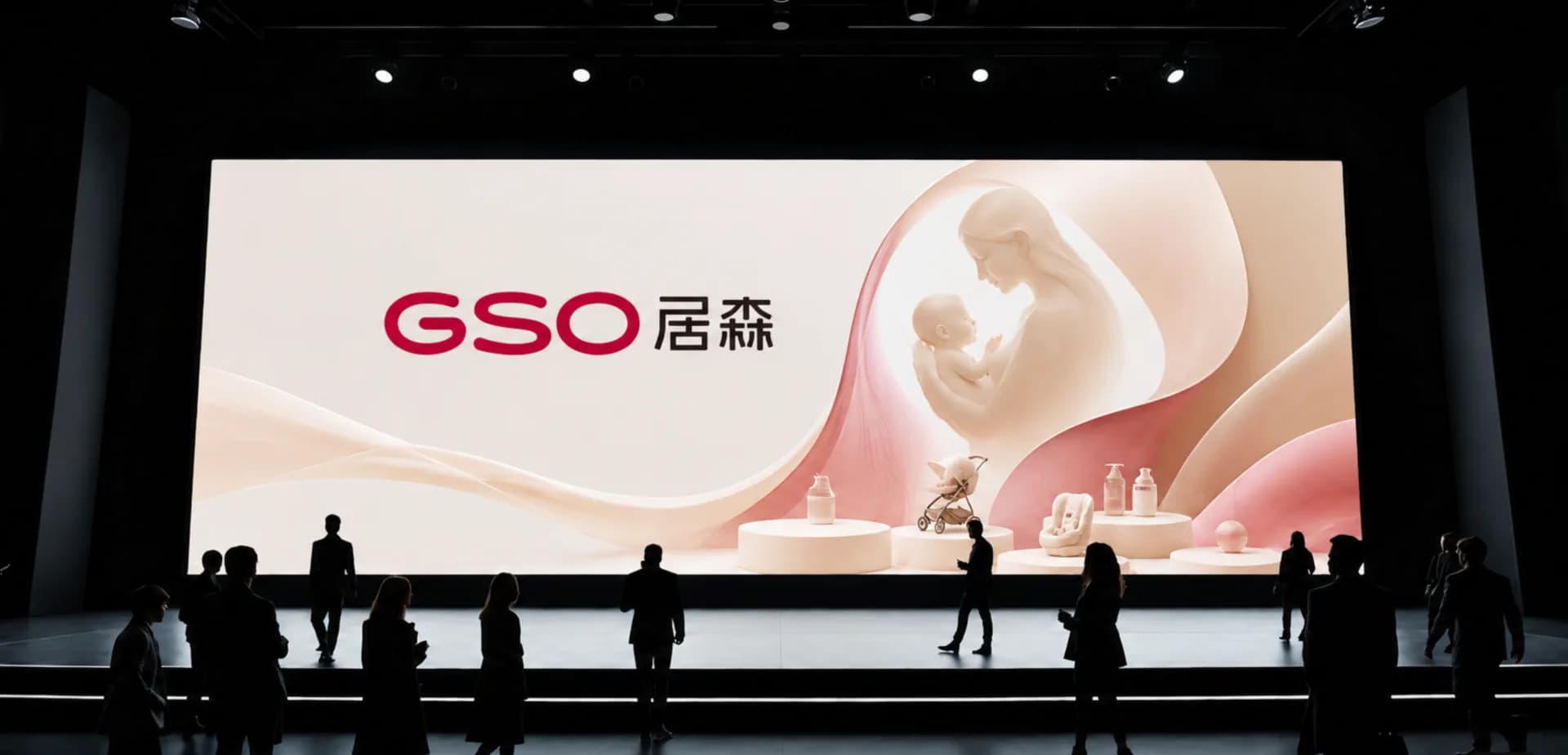 GSO 品牌发布场景背景图